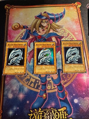 Yu-Gi-Oh! TCG X3 Blue-Eyes White Dragon Duelist Pack: Kaiba DPKB-EN001 1st LP-image
