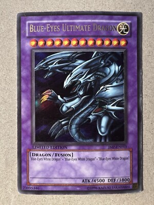 Blue Eyes Ultimate Dragon JMP-EN005 Ultra Rare Limited Edition PL-image