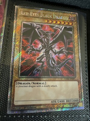 Red-Eyes Black Dragon (Platinum Secret Rare) RA03-EN081 Quarter Century Bonanza-image