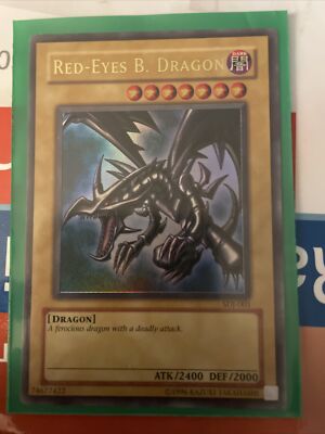 Yu-Gi-Oh! RED EYES BLACK DRAGON CARD SDJ-001 74677422-image