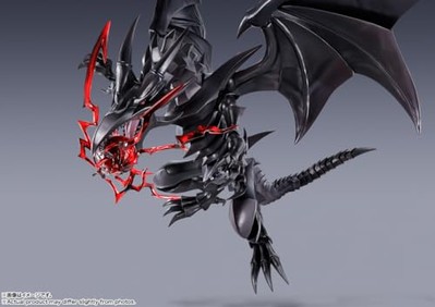 TAMASHII NATIONS S.H.MonsterArts Yu-Gi-Oh! Red-Eyes Black Dragon Action Figure-image