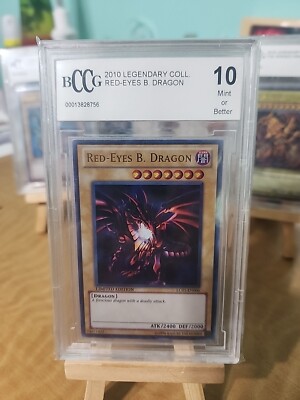 Yugioh BCCG 10 MINT Red-Eyes B. Dragon LC01-EN006 Ultra Rare Limited Edition -image