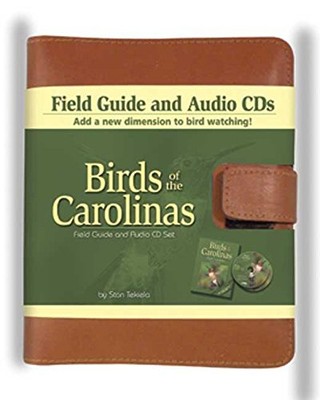 BIRDS OF THE CAROLINAS FIELD GUIDE AND AUDIO SET By Stan Tekiela Mint Condition-image