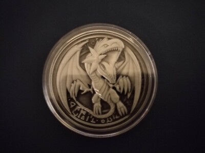Yugioh blue eyes white dragon 250 YCS Coin-image