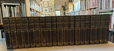 The Writings of Bret Harte Riverside Edition 19 Volume Set Leather Bound 1902-image