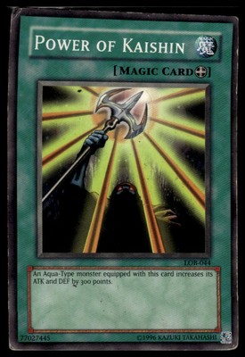 The Legend of Blue Eyes White Dragon #LOB-044 Power of Kaishin-image