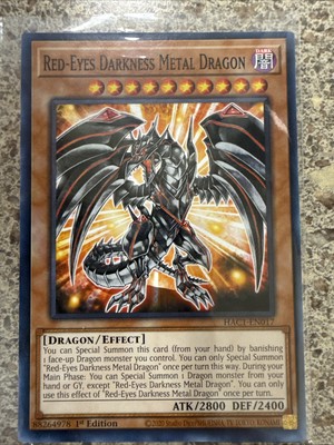 Red-Eyes Darkness Metal Dragon HAC1-EN017 Hidden Arsenal: Chapter 1 1st Edition-image