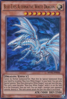 Near Mint x 1 Blue-Eyes Alternative White Dragon - MVP1-EN046 - Ultra Rare - Unl-image