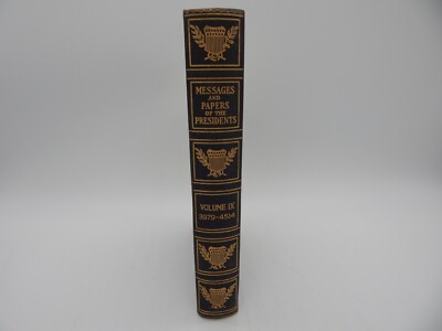 Vintage Messages and Papers of the Presidents Book Volume IX 3979-4514-image