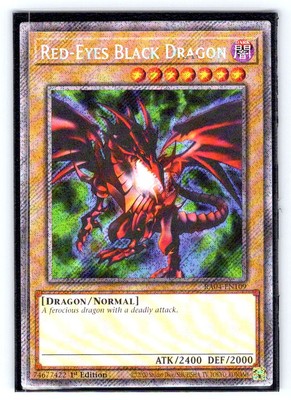 Quarter Century Stampede #RA04-EN109 Red-Eyes Black Dragon (4th Art) (PSR)-image