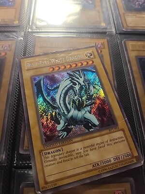 Blue-Eyes White Dragon BPT-003 Secret Rare Yugioh-image