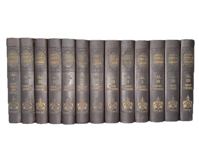 1916 Elbert Hubbard Biographies Famous People 13 Vol Set Roycroft Decorative-image
