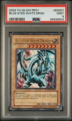 2024 Yugioh Blue-Eyes White Dragon Retro Pack 01 PSA 9 Mint-image