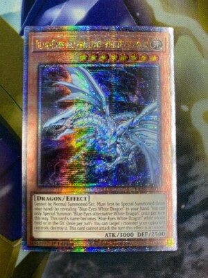 Yu-Gi-Oh! Blue-Eyes Alternative White Dragon RA02-EN010 1st Edition QCSR-image