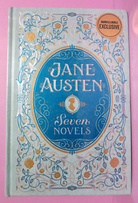Seven Novels by Jane Austen B & N Leatherbound Like New & Sealed-image
