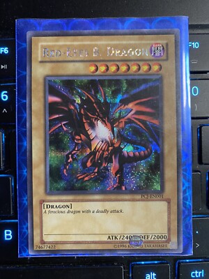 Red-Eyes Black Dragon (PCJ-EN001) -  Prismatic Secret Rare Yugioh-image