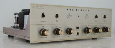 Fisher X-100-B Stereo Master Control Amplifier : Good Working Condition!!!-image