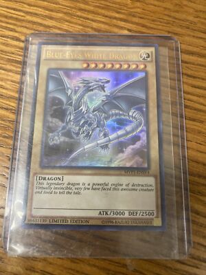YuGiOh - Blue-Eyes White Dragon MVP1-ENSV4 Ultra Rare Limited Ships Same Day-image