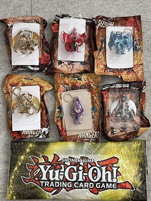 Yu-Gi-Oh TCG Keychain Mystery Hanger 2021 - Collect All 8! Lot Of 6-image