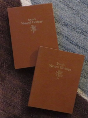 Iowa's Natural Heritage Leather Bound Boxed Limited Edition Collectors Set-image