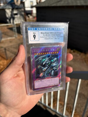 Yugioh | CGC 9 Blue Eyes Ultimate Dragon | 15AX-KR000-image