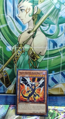 1st Edition Malefic Red-Eyes Black Dragon | LDS1-EN006-image