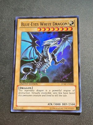 Blue-Eyes White Dragon JUMP-EN068 - Shonen Jump Magazine Set Limited LP Yu-Gi-Oh-image