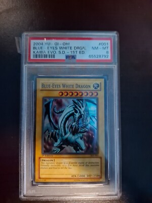 PSA 8 Blue-Eyes White Dragon SKE-001 Starter Deck: Kaiba Evolution 1st Edition-image