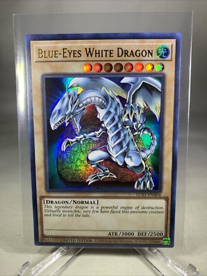 Blue-Eyes White Dragon (25th Anniversary Edition) LC01-EN004 Ultra Rare Yugioh!-image