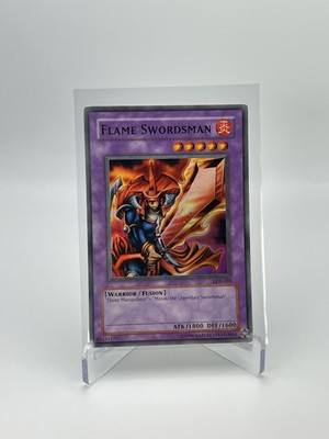 Flame Swordsman - LOB-003 - The Legend of Blue Eyes White Dragon - Yugioh-image