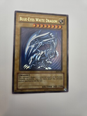 Yugioh - Blue-Eyes White Dragon SDK-001 - Ultra Rare Unlimited-image