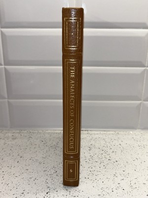 The Analects Of Confucius by Lionel Giles (Easton Press, 1976) Leather Bound-image