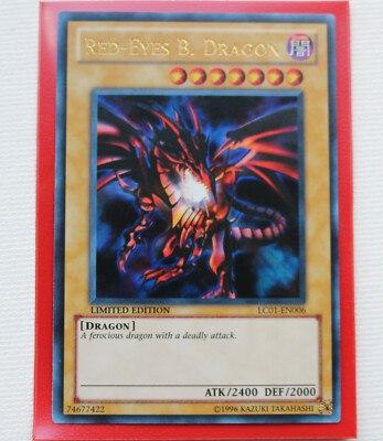 Red-Eyes B. Dragon LC01-EN006 Ultra Rare - Limited ed. NM Yugioh!-image