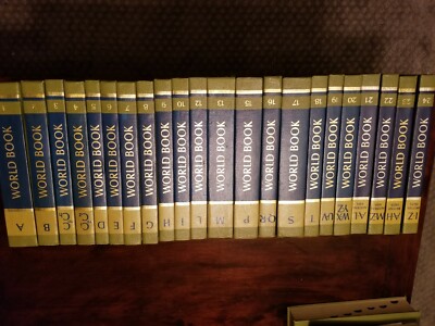 1976 World Book Encyclopedia Set -image