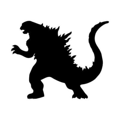 Godzilla Decal Sticker Window VINYL DECAL STICKER Car Laptop-image