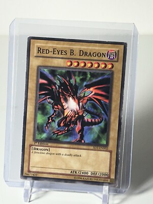 Red-Eyes B. Dragon SDJ-EN002 Ultra Rare 1st Edition  Yu-Gi-Oh!-image