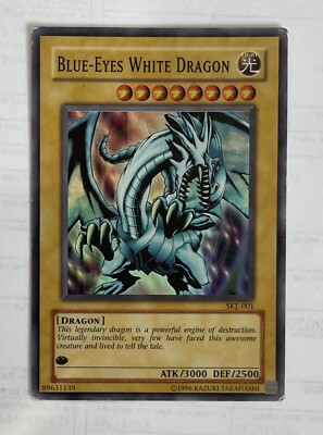 Yugioh Blue-Eyes White Dragon SKE-001-image