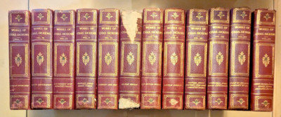 Works of Charles Dickens 12 of 15 Volumes Published By Thomas Y. Crowell & Co-image