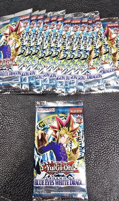 Legend of Blue Eyes White Dragon YuGiOh 25th Anniversary Booster Pack *1* SEALED-image