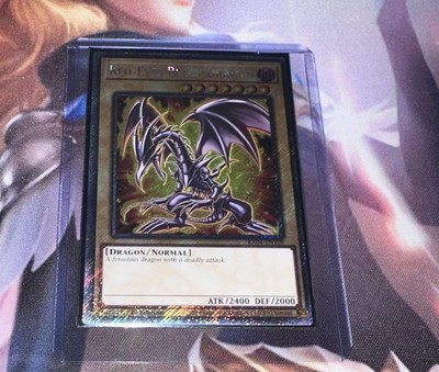 Yugioh Red-Eyes Black Dragon (7th Art) RA04-EN109 Platinum Secret Rare-image