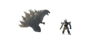 Godzilla Vs Gundam Vinyl Car Decal Sticker – Waterproof & UV-Resistant-image