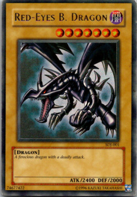 2003 Starter Deck: Joey #SDJ-001 Red-Eyes B. Dragon Unlimited-image