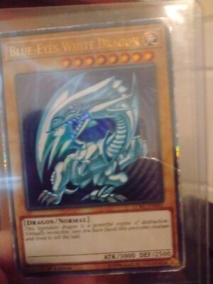 Blue-Eyes White Dragon (Version 2) LCKC-EN001 Legendary Collection Kaiba 1st...-image