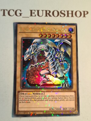 Blue-Eyes White Dragon▪︎YUGIOH▪︎HAC1▪︎ULTRA PARALLEL RARE▪︎GERMAN▪︎NM●0433-image