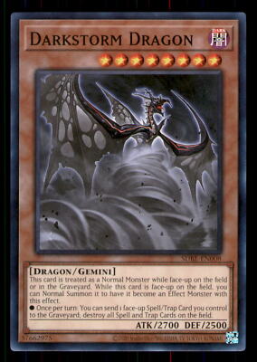 Yugioh Darkstorm Dragon #SDBE-EN008 Structure Saga of Blue-Eyes White Dragon LP-image