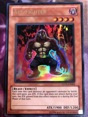 Ape Fighter YDT1-EN001 Ultra UnLimited Ed NM In Hand!-image