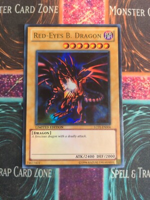 Yu-Gi-Oh! Red-Eyes B. Dragon LC01-EN006 Limited Ultra Rare NM b2/-image