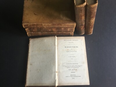 Antiquarian   Books  - Waverley Novels - 6 Volumes - 1834-image