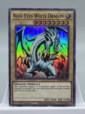Blue-Eyes White Dragon (Green) LDS2-EN001 Legendary Duelists: Season 2 1st...-image