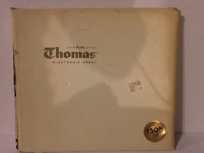 Have Fun At The Thomas Electronic Organ EX 4LP LEATHER BOUND SET RARE-image
